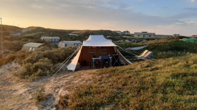 Einmal Camper … immer Camper: Auf Texel auch im Alter gar kein Problem